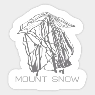 Mount Snow Resort 3D Sticker